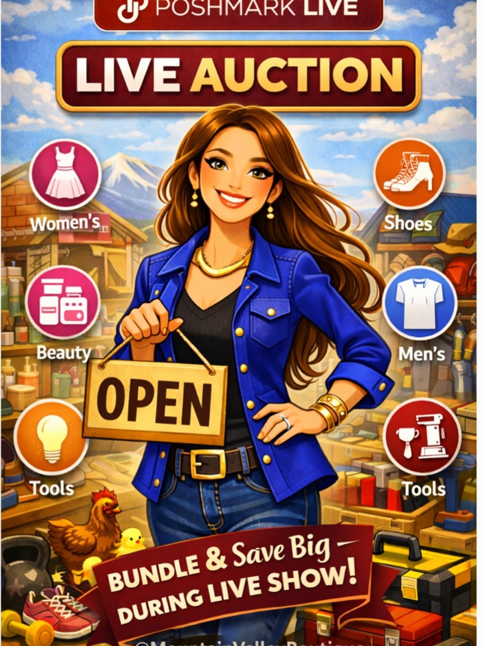 Live Auction Womans Clothing - Unlisted